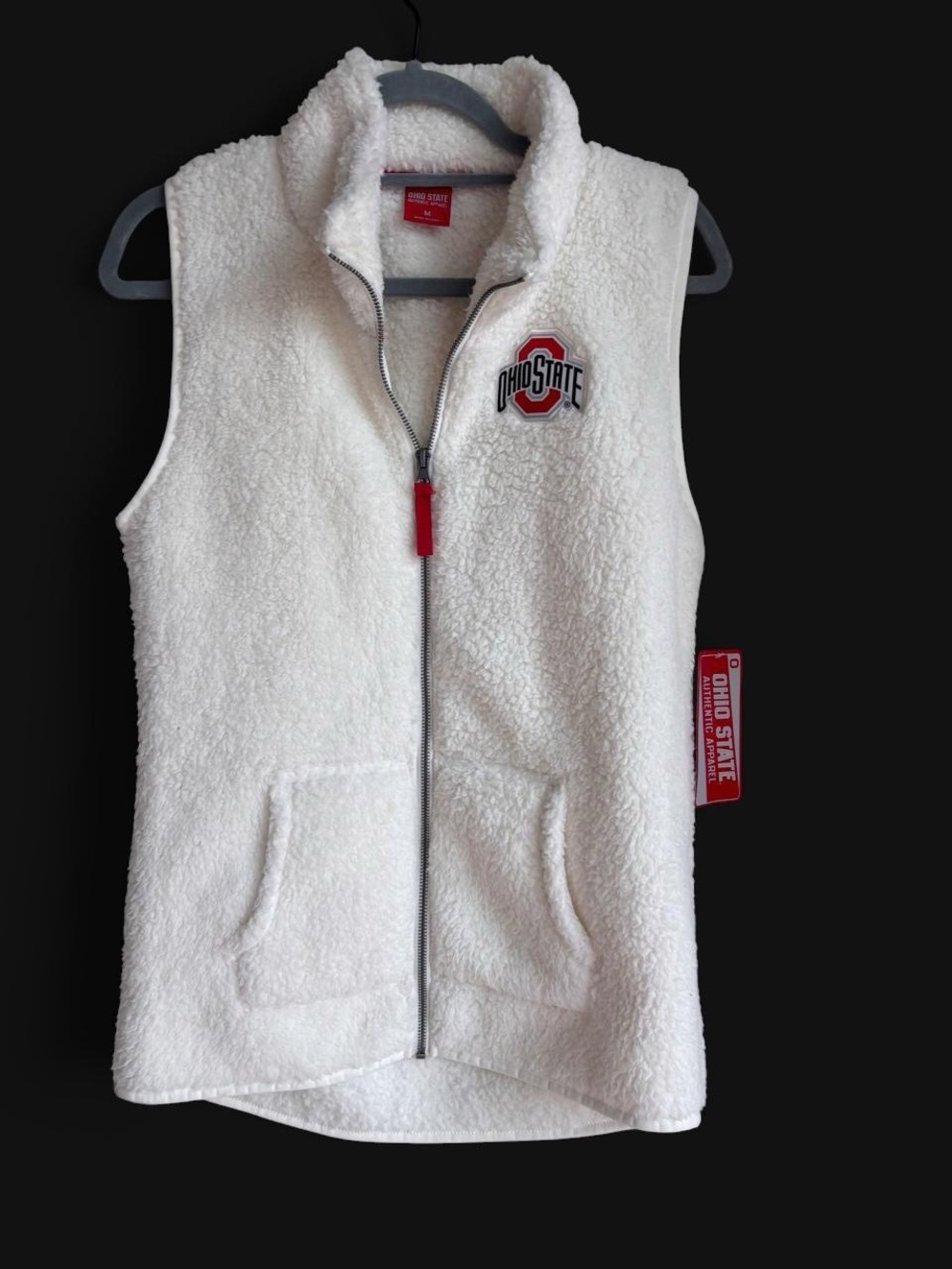 Cozy Ohio State Vests